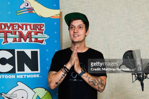LeFloid attends the 'Adventure Time' dubbing Session on June 29, 2017 in Berlin, Germany.