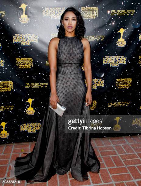 Candice Patton attends the 43rd Annual Saturn Awards at The Castaway on June 28, 2017 in Burbank, California.