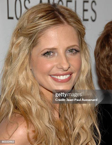 Actress Sarah Michelle Gellar arrives at the "Buffy The Vampire Slayer" reunion, part of the 25th annual William S. Paley Television Festival held at...