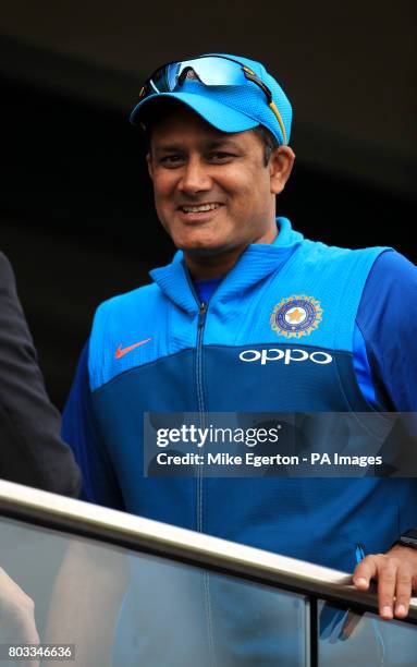 India head coach Anil Kumble