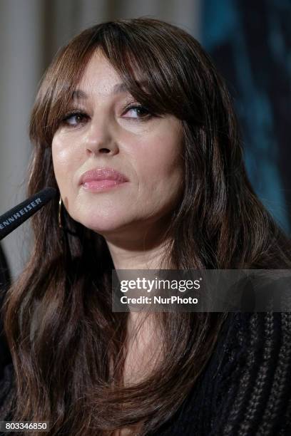 Monica Bellucci attends a photocall for 'On The Milky Road' at Urso Hotel on June 29, 2017 in Madrid, Spain.