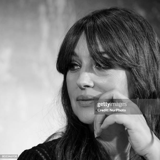 Monica Bellucci attends a photocall for 'On The Milky Road' at Urso Hotel on June 29, 2017 in Madrid, Spain.