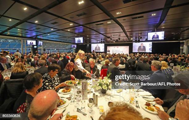 General view during the '50 Years of Sheeds' Dinner on June 29, 2017 in Melbourne, Australia.