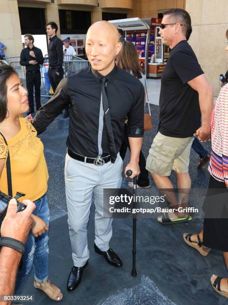 Arnold Chon is seen on June 28, 2017 in Los Angeles, California.