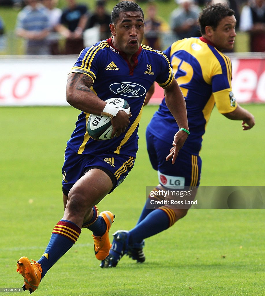 Super 14 Rd 6 - Highlanders v Western Force