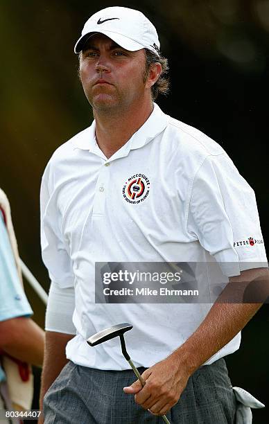 Bo Van Pelt on the 11th hole during the third round of the Puerto Rico Open presented by Banco Popular held on March 22, 2008 at Coco Beach Golf &...