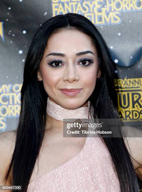 Aimee Garcia attends the 43rd Annual Saturn Awards at The Castaway on June 28, 2017 in Burbank, California.
