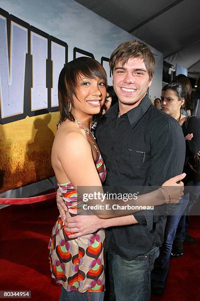 Cheryl Burke and Matthew Lawrence