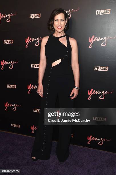 Miriam Shor attends the "Younger" Season Four Premiere Party at Mr. Purple on June 27, 2017 in New York City. On June 27, 2017 in New York City.