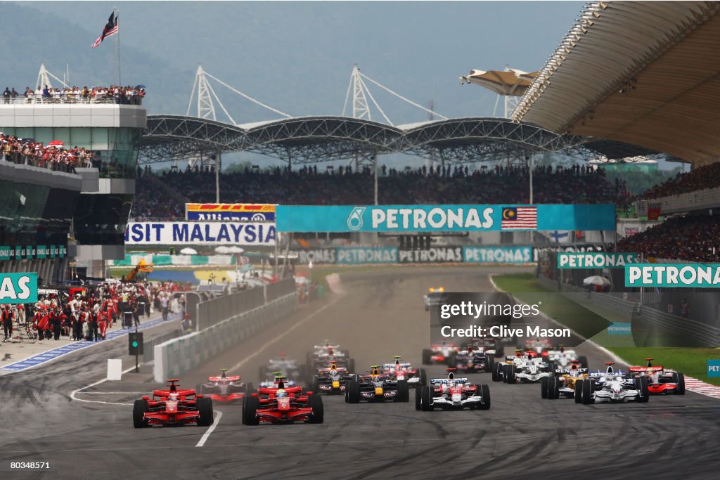 Malaysian Formula One Grand Prix: Race