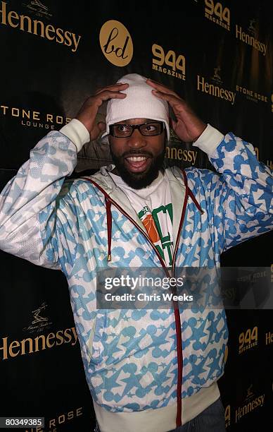 Player Baron Davis attends his birthday at Stone Rose Lounge on March 22, 2008 in Beverly Hills, CA.