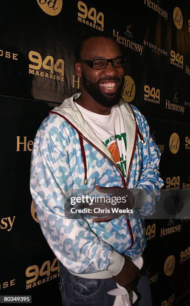 Player Baron Davis attends his birthday at Stone Rose Lounge on March 22, 2008 in Beverly Hills, CA.