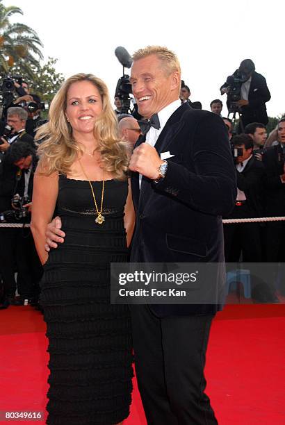 Anette Qviberg and Dolph Lundgren