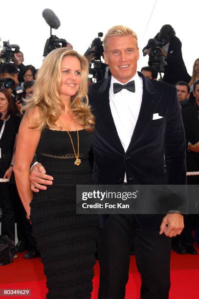 Anette Qviberg and Dolph Lundgren