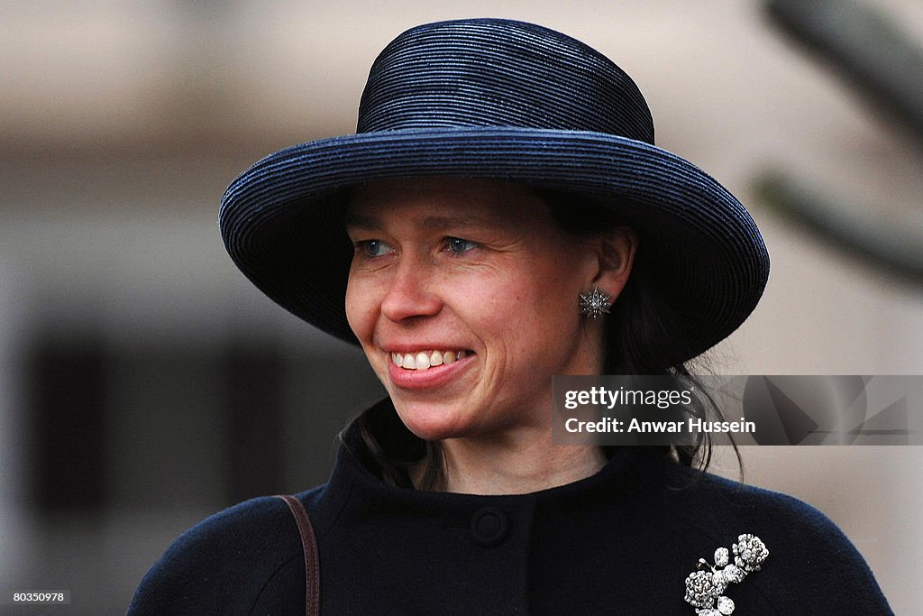 The Queen and Members of the Royal Family Attend Easter Day Service at Windsor Castle