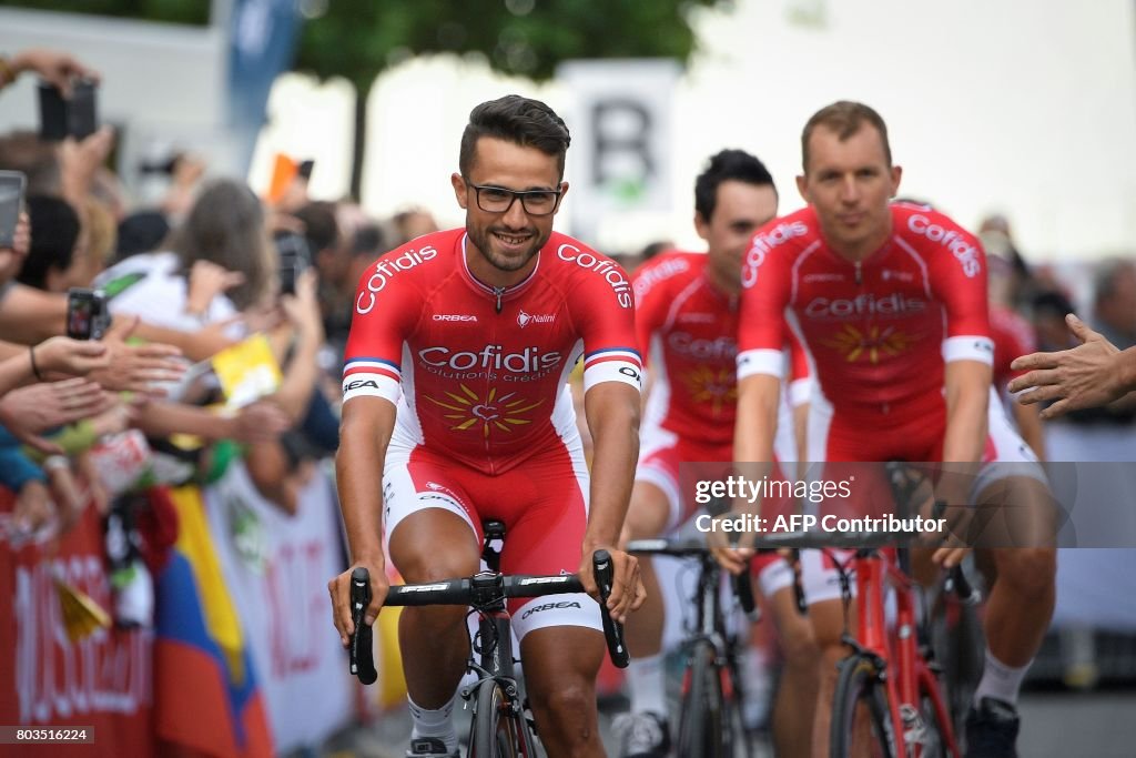 CYCLING-FRA-GER-TDF2017-TEAM-PRESENTATION