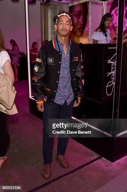 Jordan Stephens from Rizzle Kicks attends cosmetics brand NARs summer party alongside VIP friends and fans of the brand at Protein on June 29, 2017...