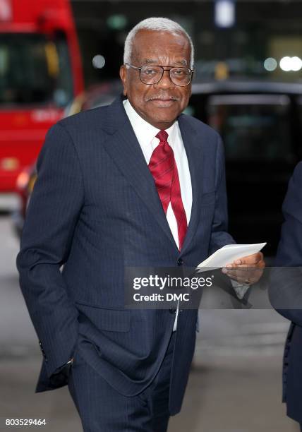 Sir Trevor McDonald attends the Queen's Young Leaders Awards Dinner at Australia House on June 29, 2017 in London, England.