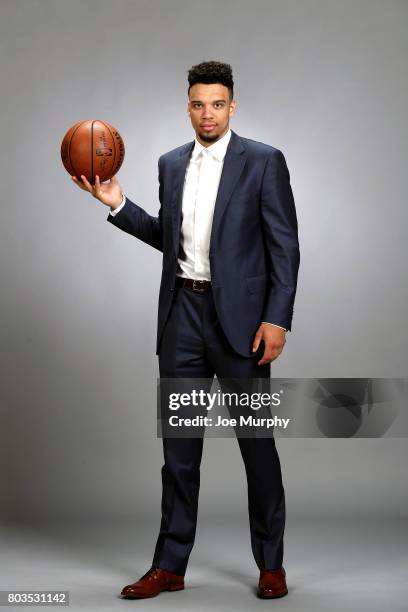 Dillon Brooks of the Memphis Grizzlies poses for a portrait June 28, 2017 at FedExForum in Memphis, Tennessee. NOTE TO USER: User expressly...