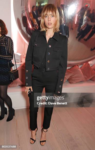 Edie Campbell attends Tatler's English Roses, an event celebrating up and coming British girls, hosted by Kate Reardon and Michael Kors, at the...