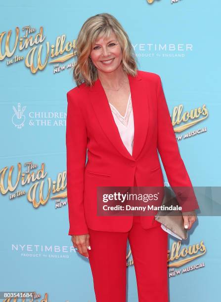 Glynis Barber attends the Gala performance of "Wind In The Willows" at London Palladium on June 29, 2017 in London, England.