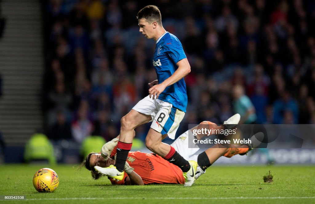 Rangers v Progres Niederkorn - UEFA Europa League First Qualifying Round