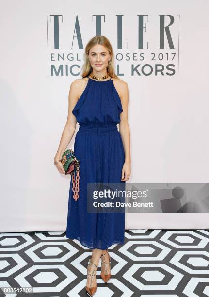 Donna Air attends Tatler's English Roses 2017 in association with Michael Kors at the Saatchi Gallery on June 29, 2017 in London, England.