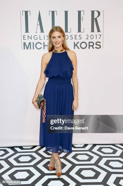 Donna Air attends Tatler's English Roses 2017 in association with Michael Kors at the Saatchi Gallery on June 29, 2017 in London, England.