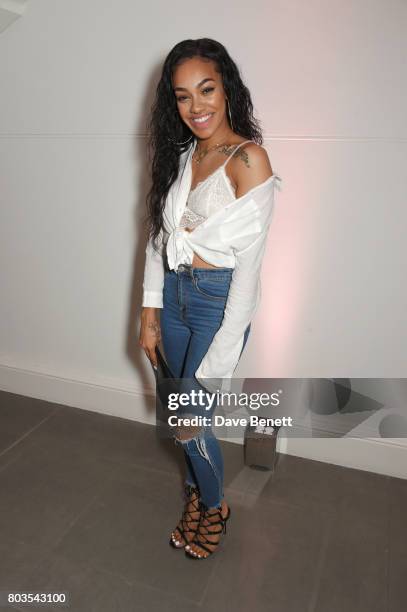 Karis Anderson attends Tatler's English Roses 2017 in association with Michael Kors at the Saatchi Gallery on June 29, 2017 in London, England.