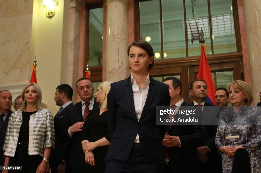 Serbian PM Ana Brnabic receives vote of confidence