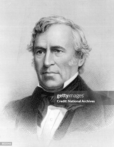 Zachary Taylor, twelfth President of the United States who served from 1849 to 1850.