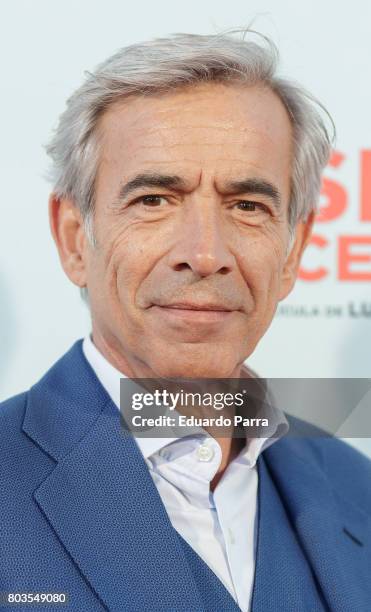 Actor Imanol Arias attends the 'Despido procedente' photocall at Callao cinema on June 29, 2017 in Madrid, Spain.