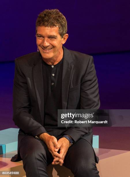 Antonio Banderas attends the 'Princesa de Girona' foundation awards held at the Palacio de Congressos de Girona on June 29, 2017 in Girona, Spain.