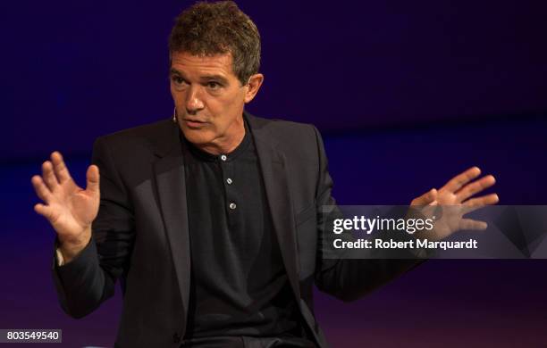 Antonio Banderas attends the 'Princesa de Girona' foundation awards held at the Palacio de Congressos de Girona on June 29, 2017 in Girona, Spain.