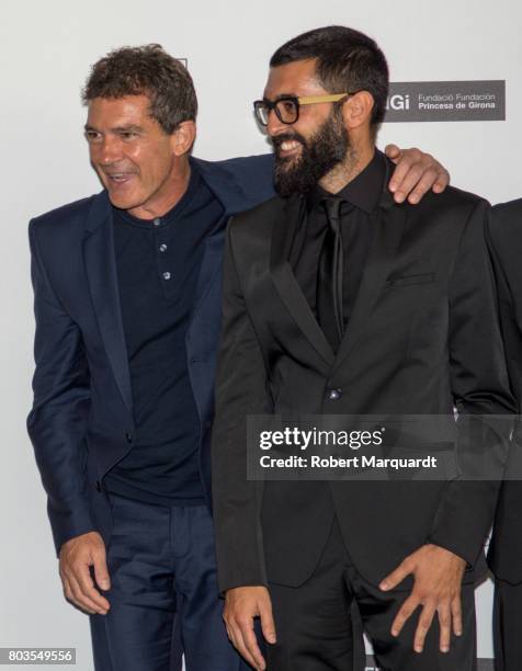 Antonio Banderas attends the 'Princesa de Girona' foundation awards held at the Palacio de Congressos de Girona on June 29, 2017 in Girona, Spain.