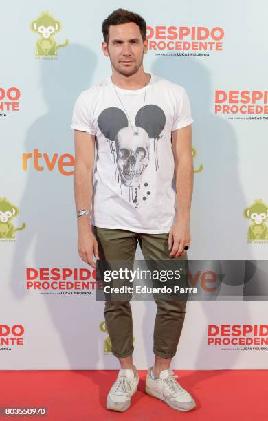 David Mora attends the 'Despido procedente' photocall at Callao cinema on June 29, 2017 in Madrid, Spain.