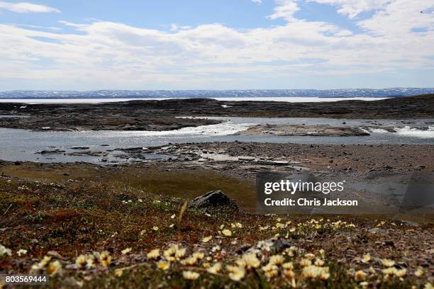 General view of Sylvia Grinnel Territorial Park during a 3 day official visit to Canada on June 29, 2017 in Iqaluit, Canada.