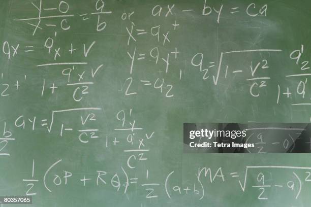 Math Board Example Algebra Algebra Chalkboard Photos and Premium High Res Pictures - Getty Images