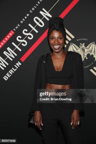 Nikeata Thompson attends Bacardi X The Dean Collection Present: No Commission Berlin on June 29, 2017 in Berlin, Germany.