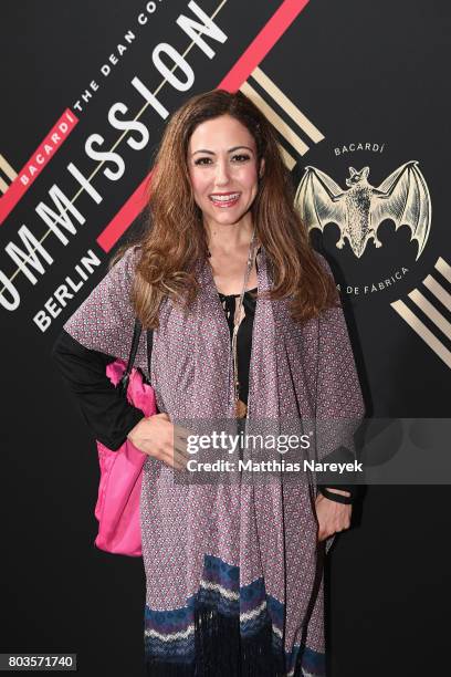 Anastasia Zampounidis attends Bacardi X The Dean Collection Present: No Commission Berlin on June 29, 2017 in Berlin, Germany.