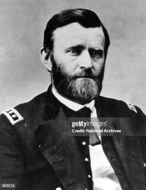 Ulysses S. Grant, eighteenth President of the United States serving from 1869 to 1877.