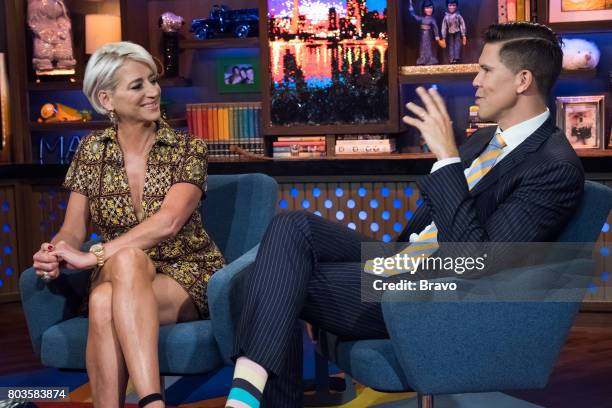 Pictured : Dorinda Medley and Fredrik Eklund --