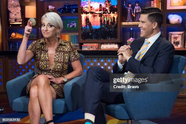 Pictured : Dorinda Medley and Fredrik Eklund --