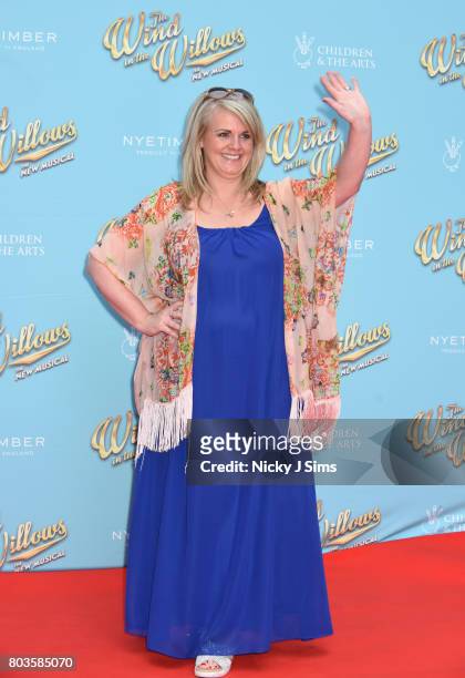Sally Lindsay attends the Gala performance of Wind In The Willows at London Palladium on June 29, 2017 in London, England.