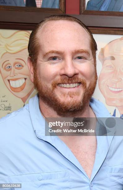 Darren Goldstein attends the portrait unveilings of Laura Linney and Cynthia Nixon starring on Broadway in the Manhattan Theatre Club's THE LITTLE...