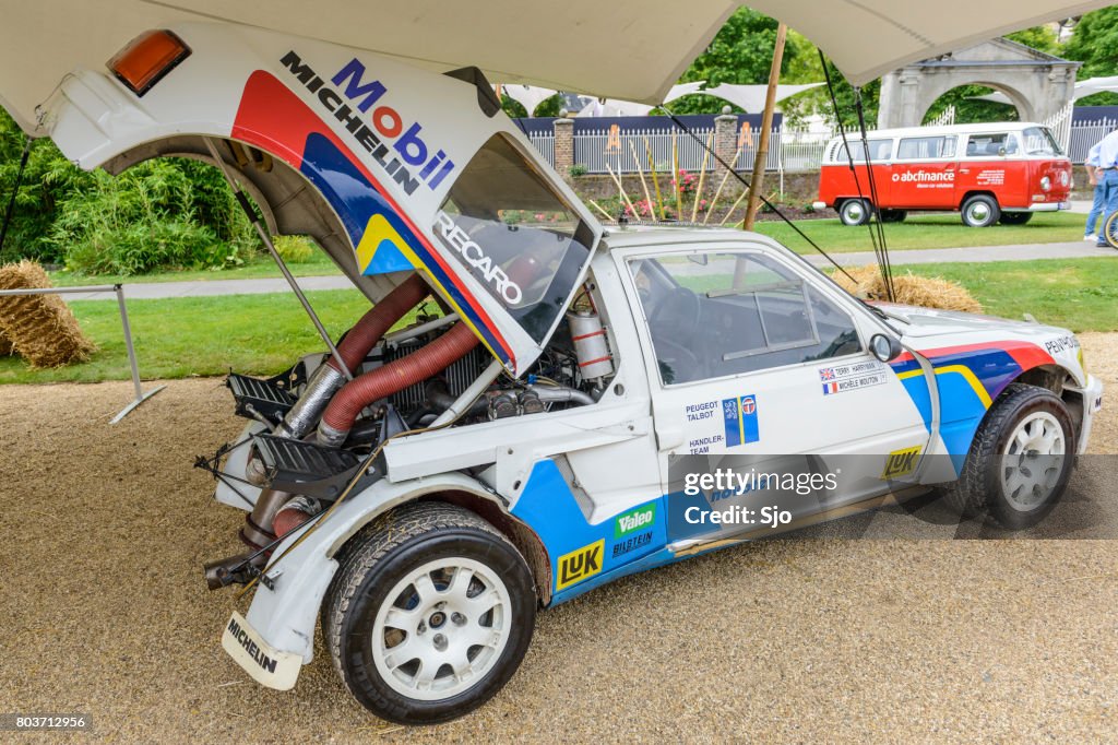  Foto de stock de Peugeot T1 Group B Rally Car