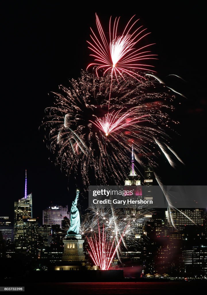 Fireworks Over New York City