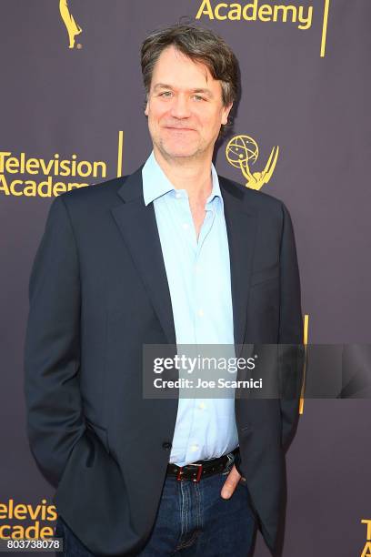 Kevin Murphy arrives at the Television Academy's Words + Music at Wolf Theatre on June 29, 2017 in North Hollywood, California.