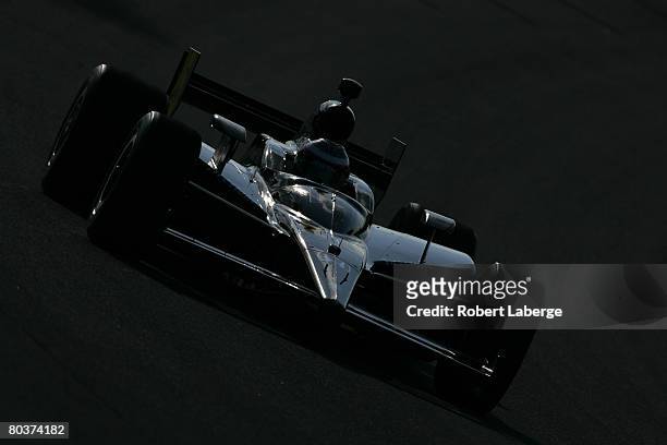 Marty Roth driver of the Roth Racing Dallara Honda drives during testing for the IndyCar Series at the Homestead-Miami Speedway March 25, 2008 in...
