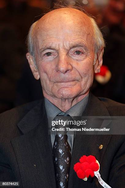 Dettmar Cramer is seen during the gala of German football legends at the Konzerthaus on March 25, 2007 in Freiburg, Germany. The DFB celebrates the...